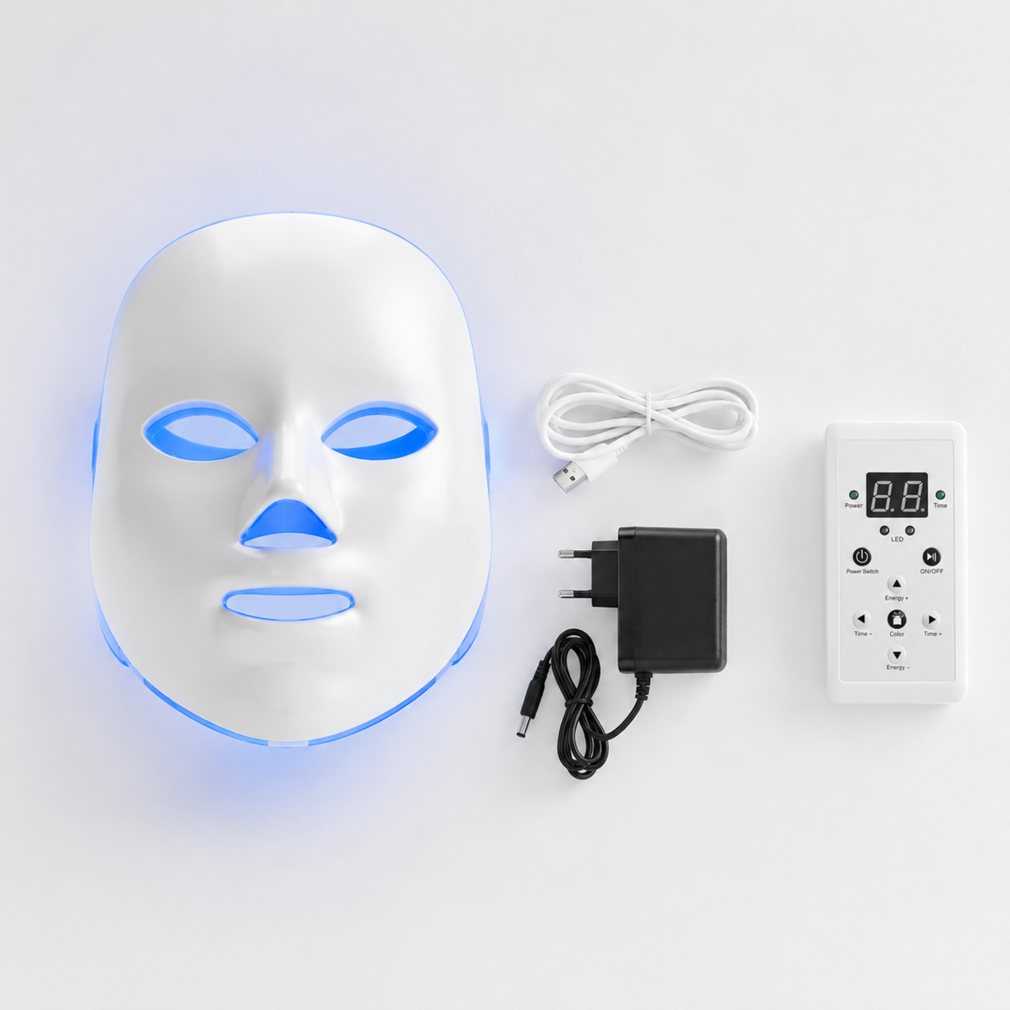 Masque LED visage 6 couleurs - Foséa Skin™