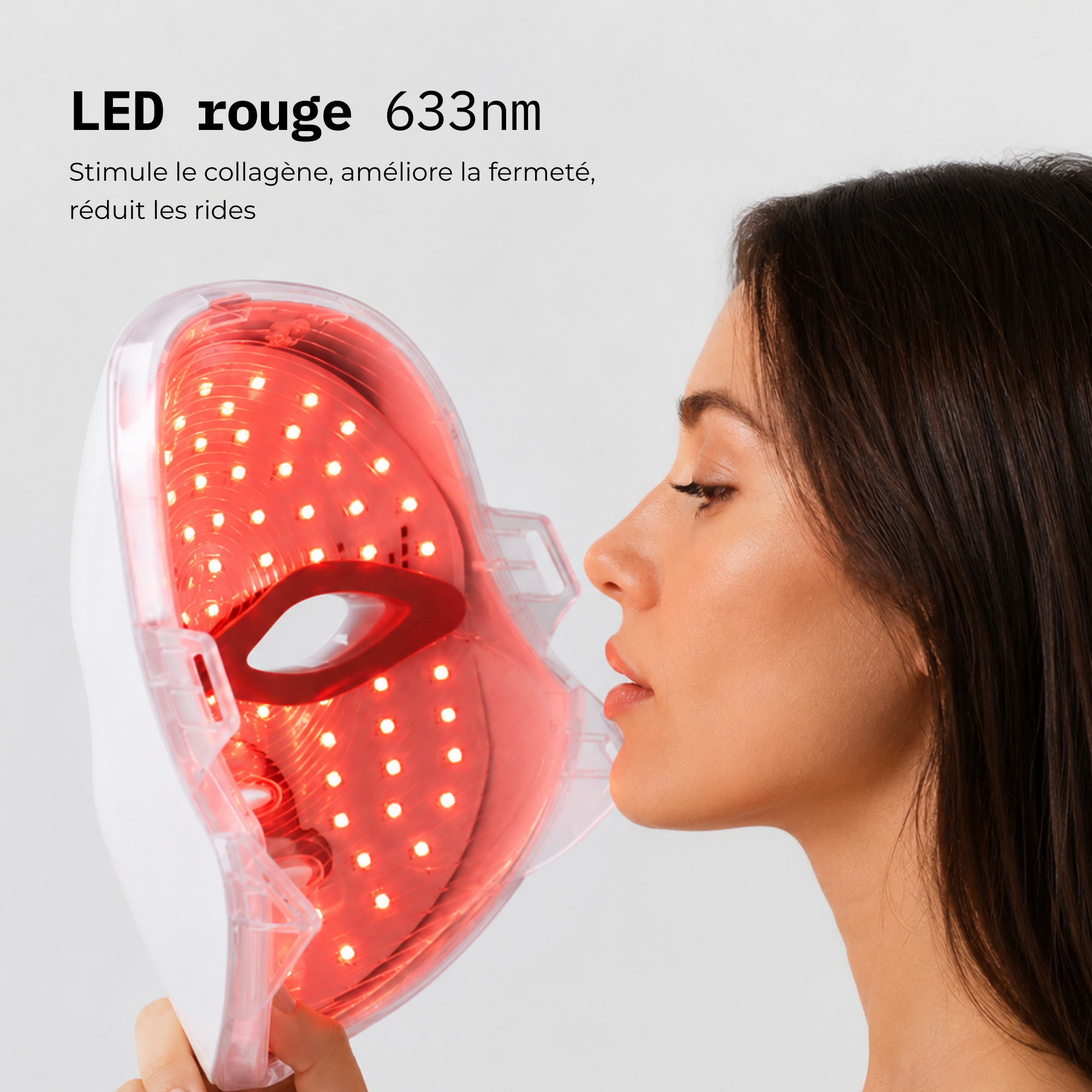 Masque LED visage 6 couleurs - Foséa Skin™